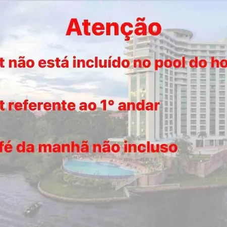 Flat Em Tropical Executive Hotel Manaus Exterior photo